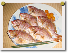 初釜のお料理の写真