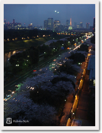 夜桜