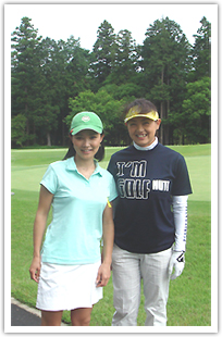 写真：松澤知加子プロと
